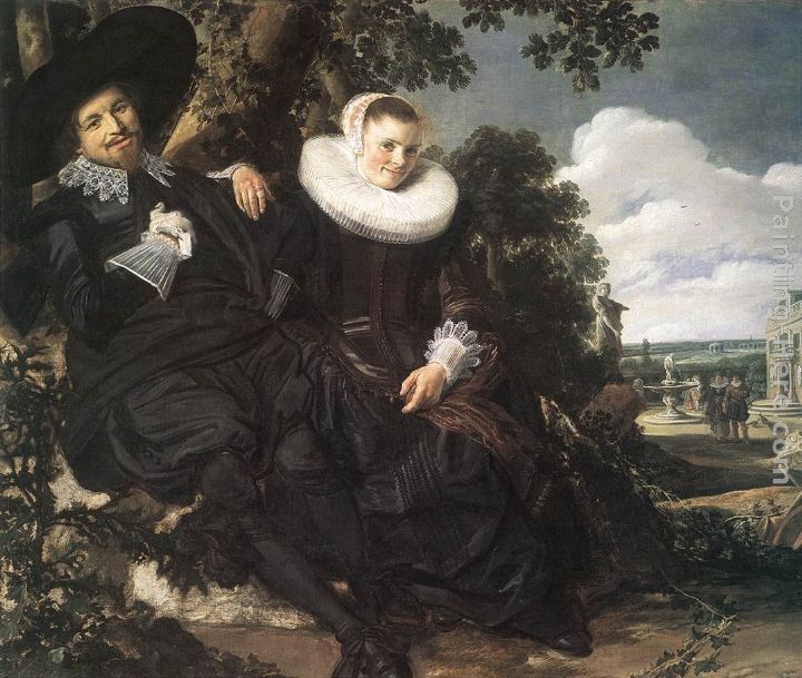 Frans Hals Married Couple in a Garden